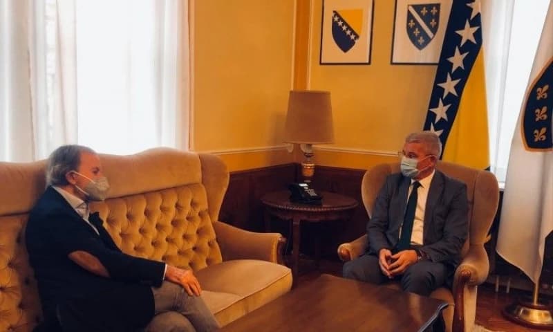 Diego Arria i Šefik Džaferović