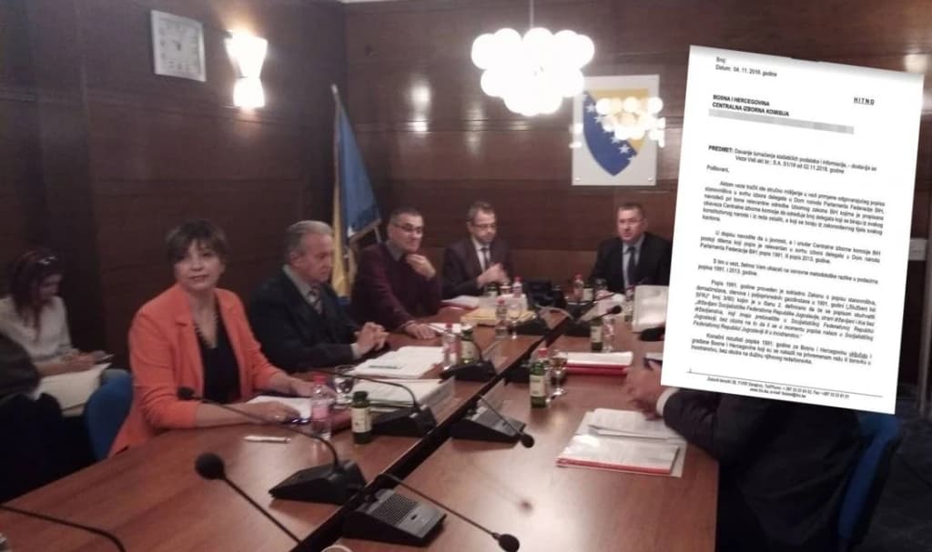 CIK ove sedmice razmatra način popunjavanja Doma naroda Parlamenta FBiH