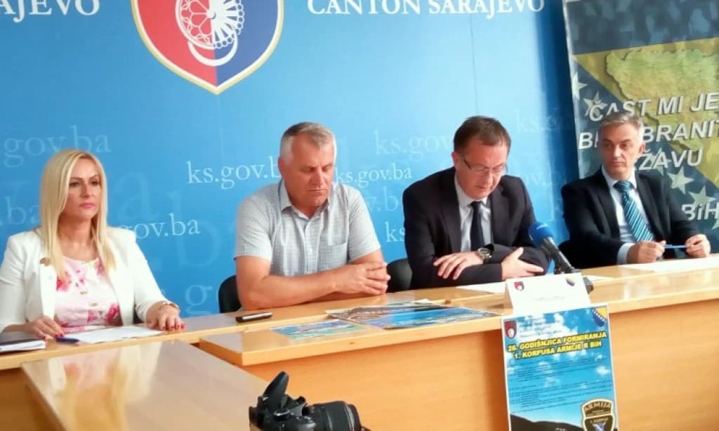 Prvi korpus Armije RBiH obilježava 26. godišnjicu formiranja