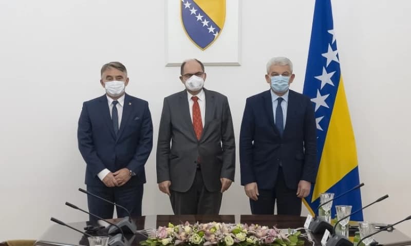 Komšić, Schmidt i Džaferović