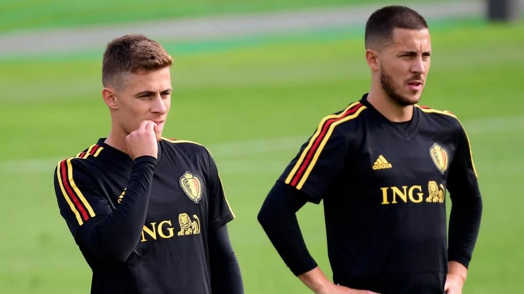 Thorgan i Eden Hazard
