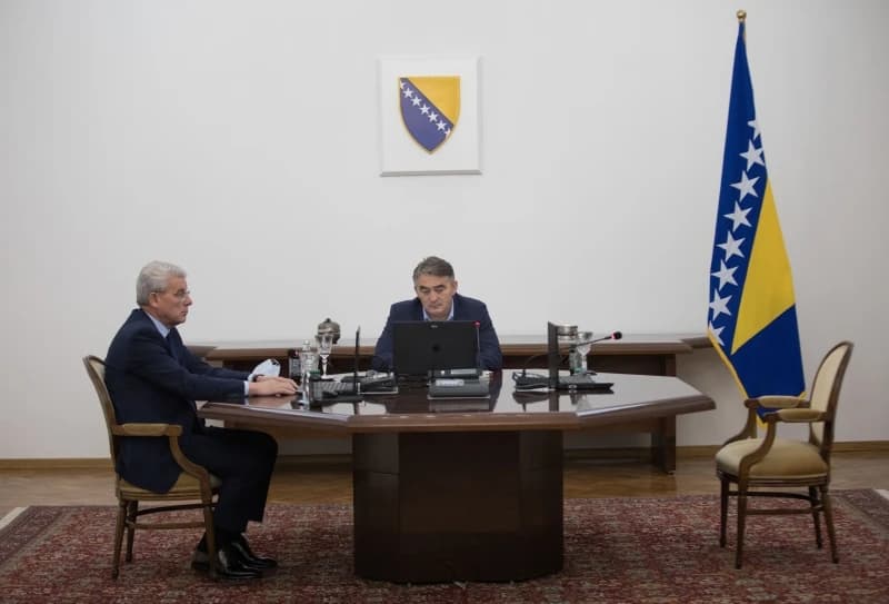 Šefik Džaferović i Željko Komšić