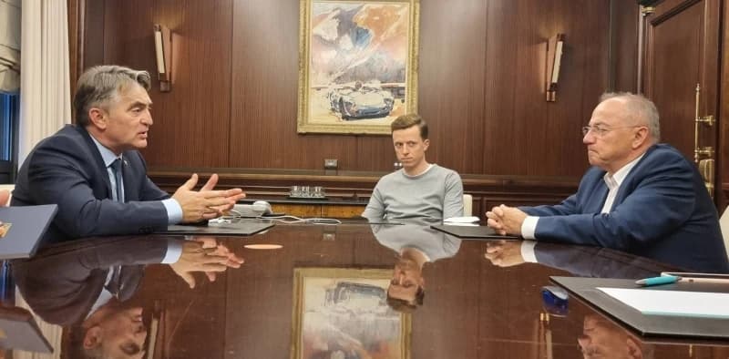 Željko Komšić, Adis Ahmetović i Josip Juratović