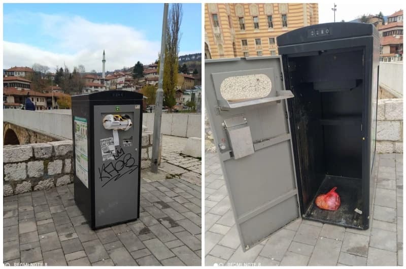 Postavljene prije 18 mjeseci: U Sarajevu ukradena pametna kanta