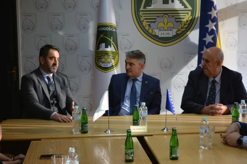Komšić u Općini Vogošća
