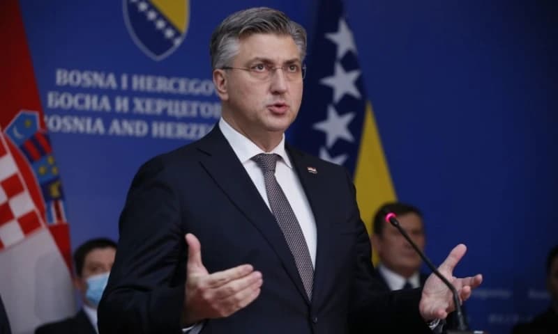 Premijer Hrvatske Andrej Plenković