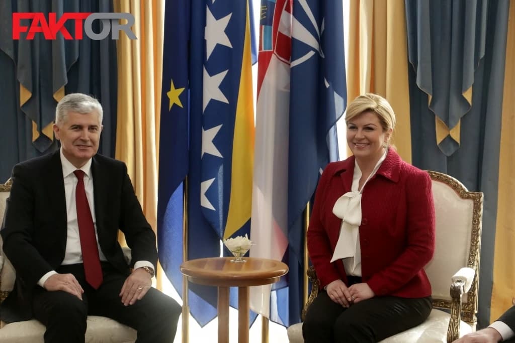 Grabar-Kitarović bi zadržala mlade Hrvate u BiH, a Čović dobio počasni doktorat jer ih šalje u Hrvatsku?!