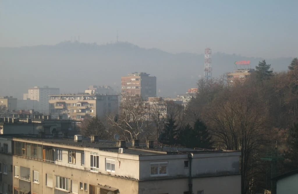 Tuzla, zagađen zrak