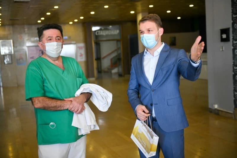 Stanivuković u UKC-u RS