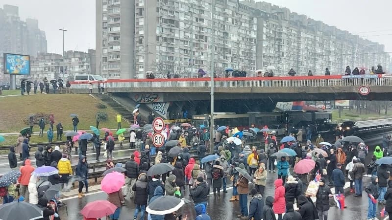 Blokada u Srbiji