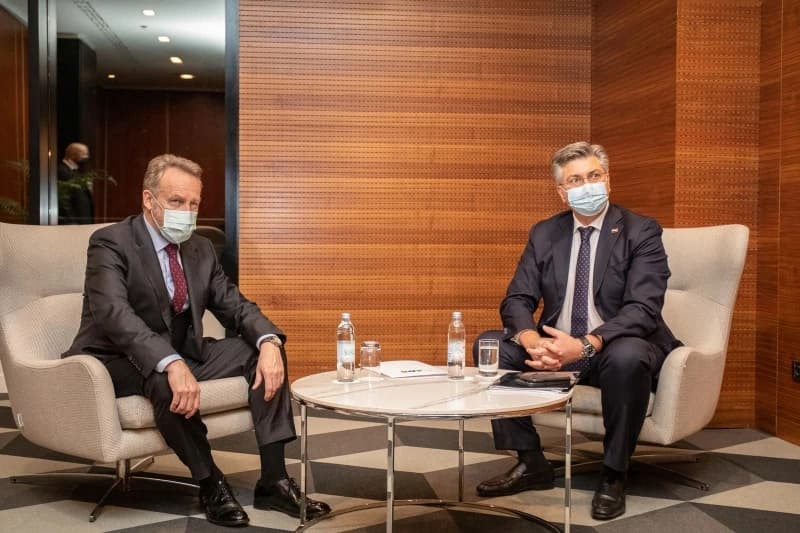 Bakir Izetbegović i Andrej Plenković