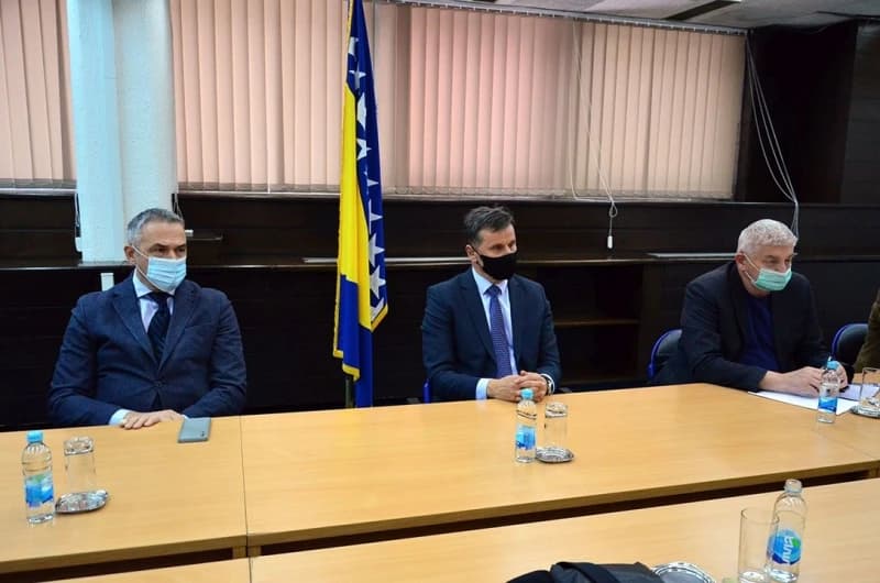 Nedžad Branković, Fadil Novalić i Elmedin Voloder