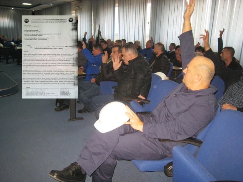 Sindikat radnika rudnika FBiH uputio dopis