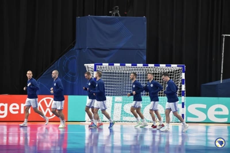 Bh. hakleri odradili trening, Gašpar se nada pobjedi protiv Gruzije i Azerbejdžana