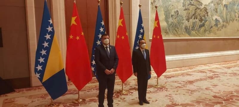 Zoran Tegeltija i Li Keqiang