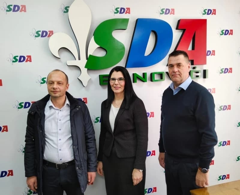 Šaban i Jasmina Lugavić s Begom Gutićem