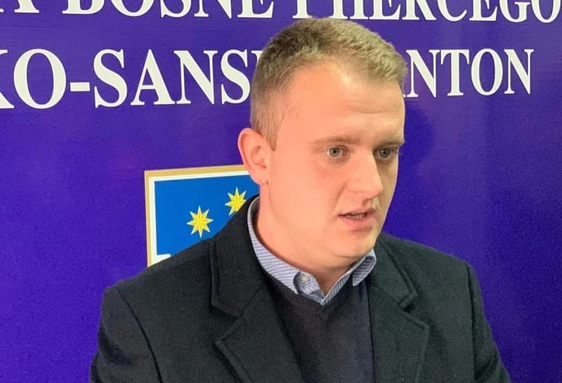 Jasmin Musić,  predsjednik KO SDA USK