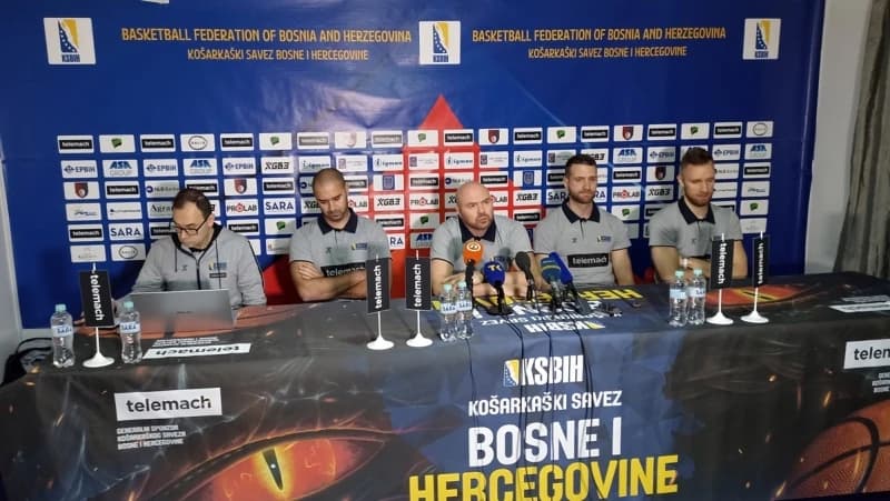 Press konerencija košarkaške reprezentacije BiH