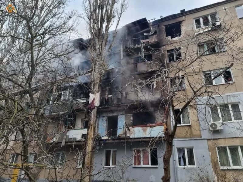 Ukrajina granatiranje 