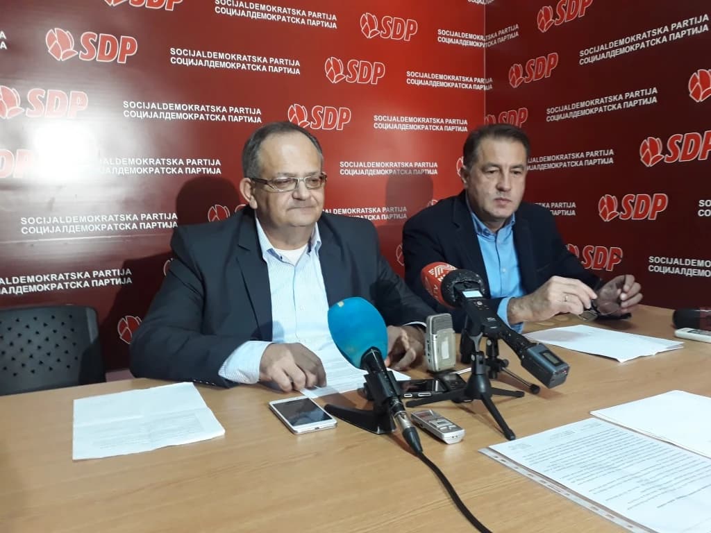 Edin Zagorčić i Zoran Mikulić-SDP Mostar