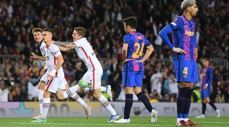 Eintracht u velikoj drami savladao Barcelonu, West Ham ponizio Lyon