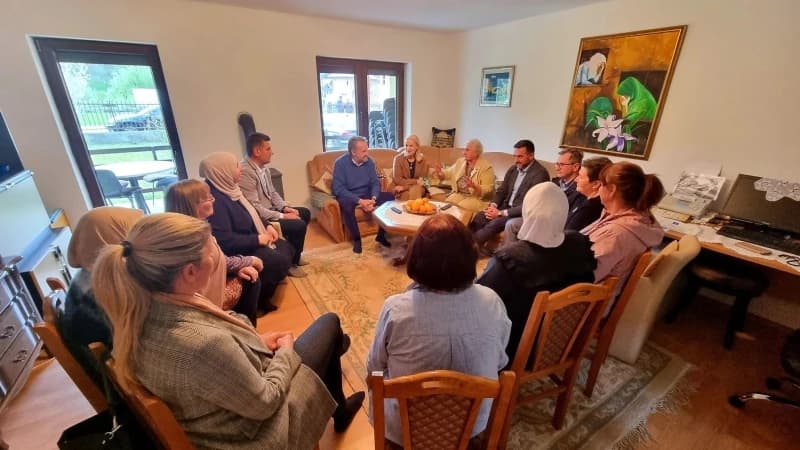 Bakir Izetbegović u Srebrenici