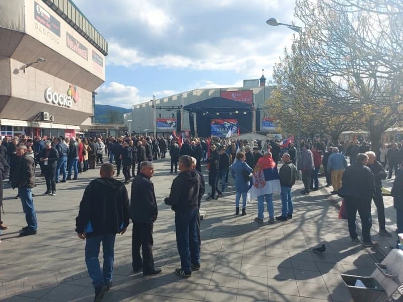 Protest u Banjoj Luci