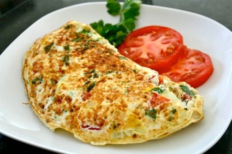 Omlet sa povrćem 