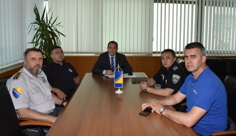 Emir Tanović, Dragan Krvavac, Selmo Cikotić, Haris Salan i Edin Kahrimanović