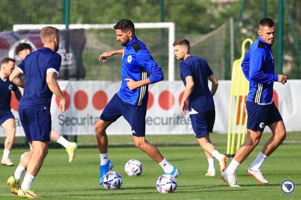 Počela "operacija" Liga nacija: Trenirali svi, osim Vladana Kovačevića