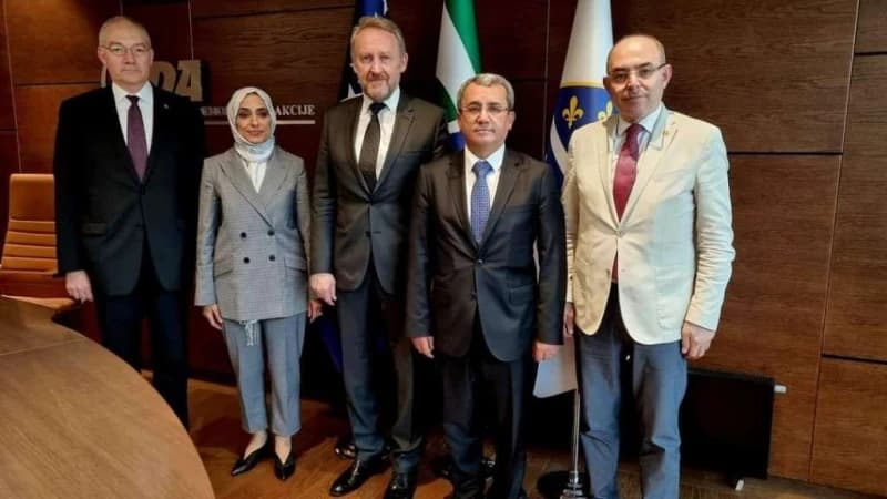 Bakir Izetbegović i delegacija Skupštine Turske