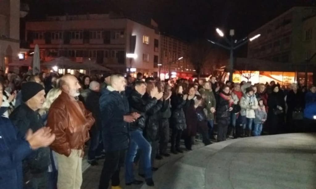 Bišćani protestima ukazuju na tešku situaciju