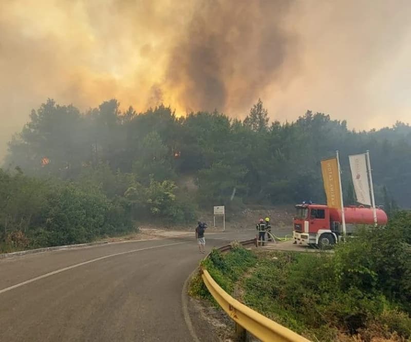 Požar kod Šibenika