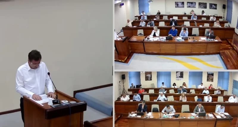Sa sjednice Gradskog vijeća Mostara