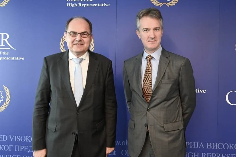 Christian Schmidt i Julian Reilly