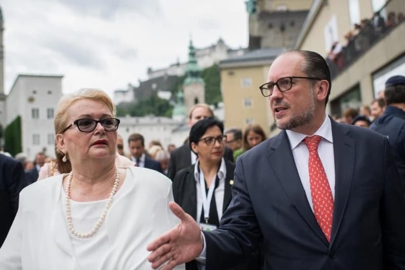 Bisera Turković i Alexander Schallenberg