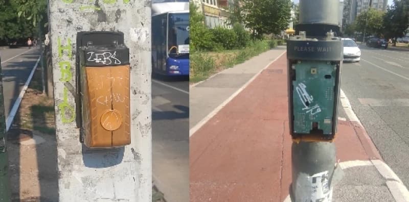 uništeni zvučni seafori, aparati sa zvučnom signalizacijom za slijepe i slabovidne osobe