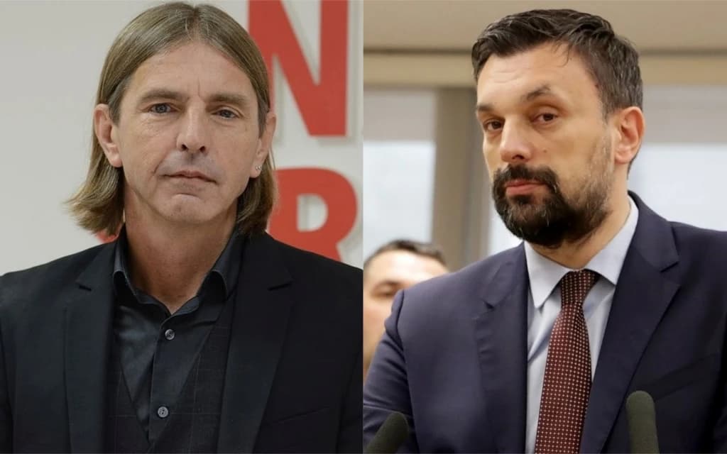 Predrag Kojović i Elmedin Konaković