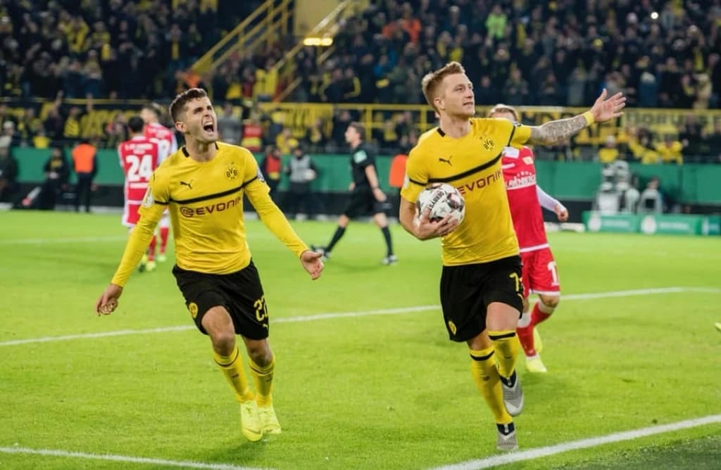 Marco Reus i Christian Pulisic