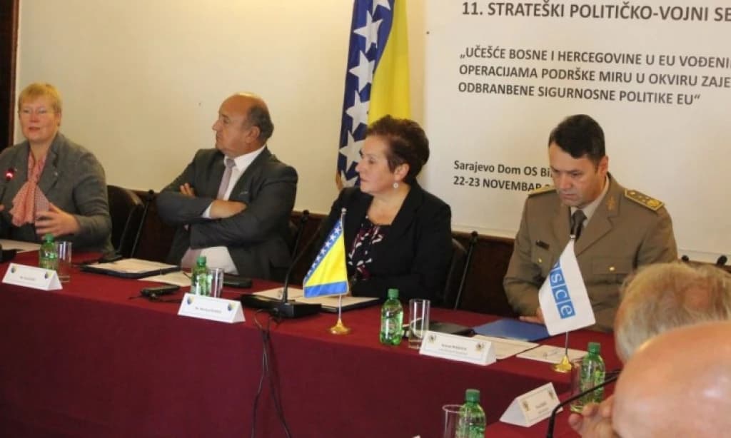 Pendeš: Strateški cilj Ministarstva odbrane BiH priključenje NATO-u i EU