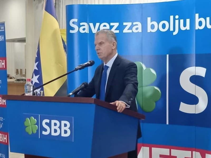 Fahrudin Radončić, SBB u Gradčcu