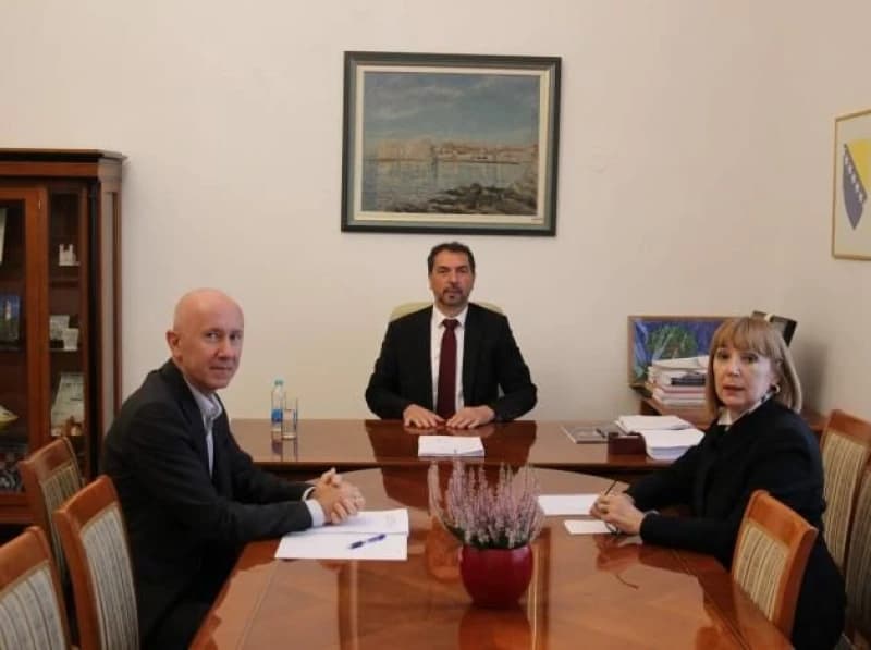 Milan Dunović, Marinko Čavara i Melika Mahmutbegović