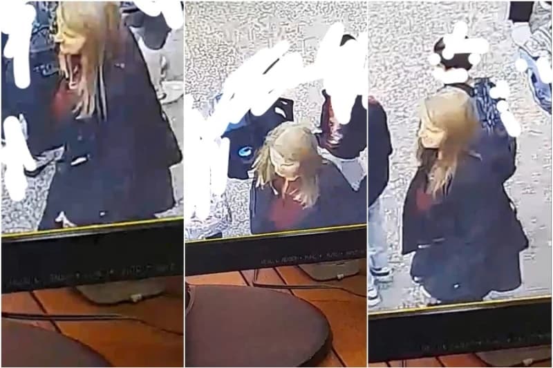 Snimak videonadzora koji je objavila škola