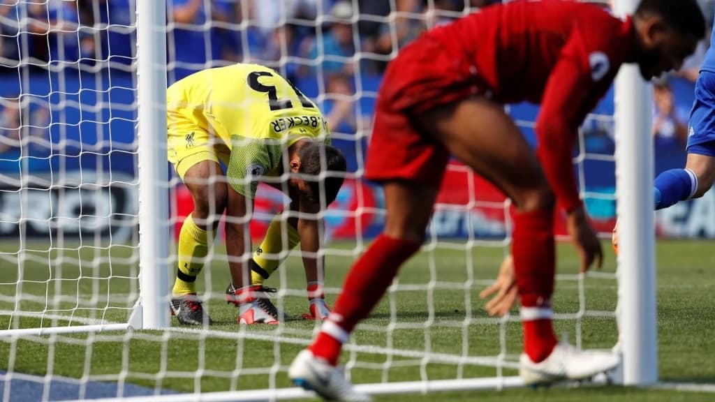 Alisson Becker Leicester - Liverpool 1:2