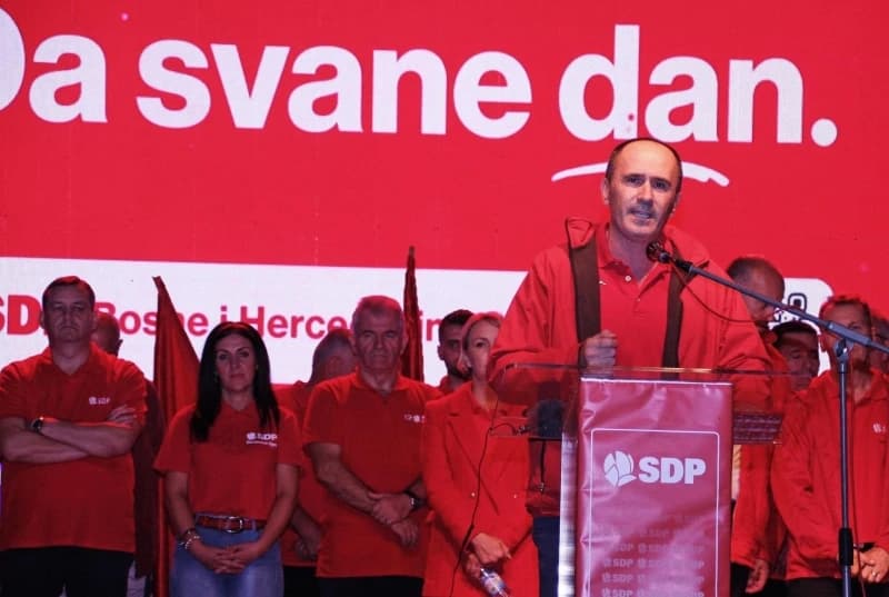 Dževad Hadžić, predsjednik KO SDP-a Tuzla