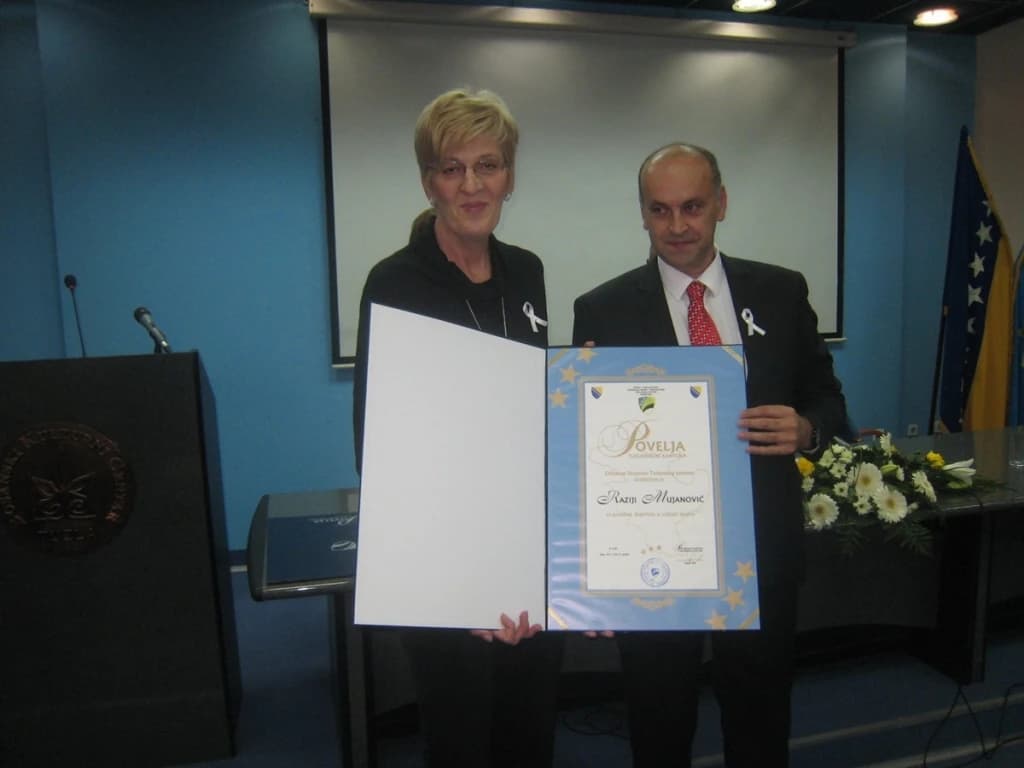 Razija Mujanović, Povelja TK