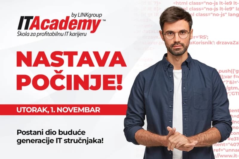 Zauzmite svoje mjesto na ITAcademy i započnite uspješnu IT karijeru
