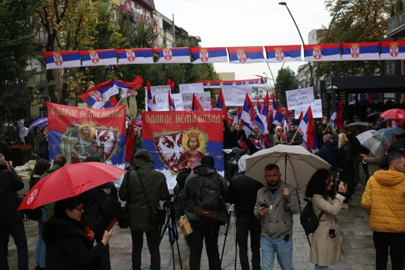 Protesti u Kosovskoj Mitrovici