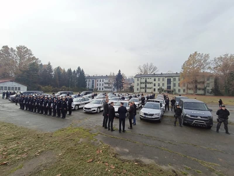 Nova vozila MUP-a TK
