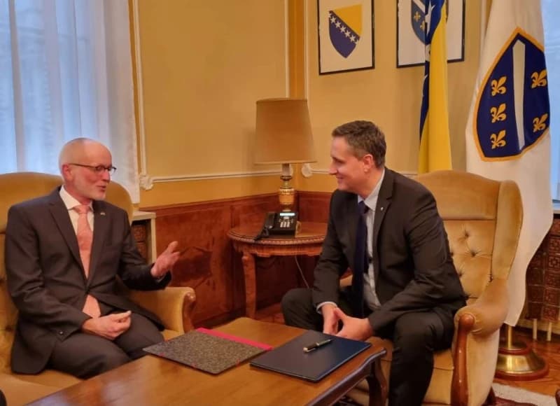 Denis Bećirović i Thomas Fitschen